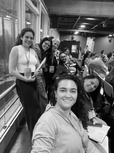 Grupo de participantes do treinamento